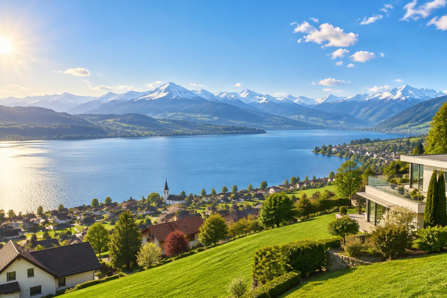 Zürichsee und Region Höfe